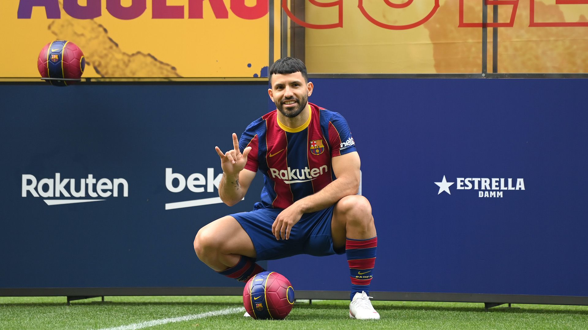 Sergio Kun Aguero Barcelona