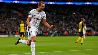 Harry Kane, Tottenham - Borussia Dortmund, Champions League, 09132017