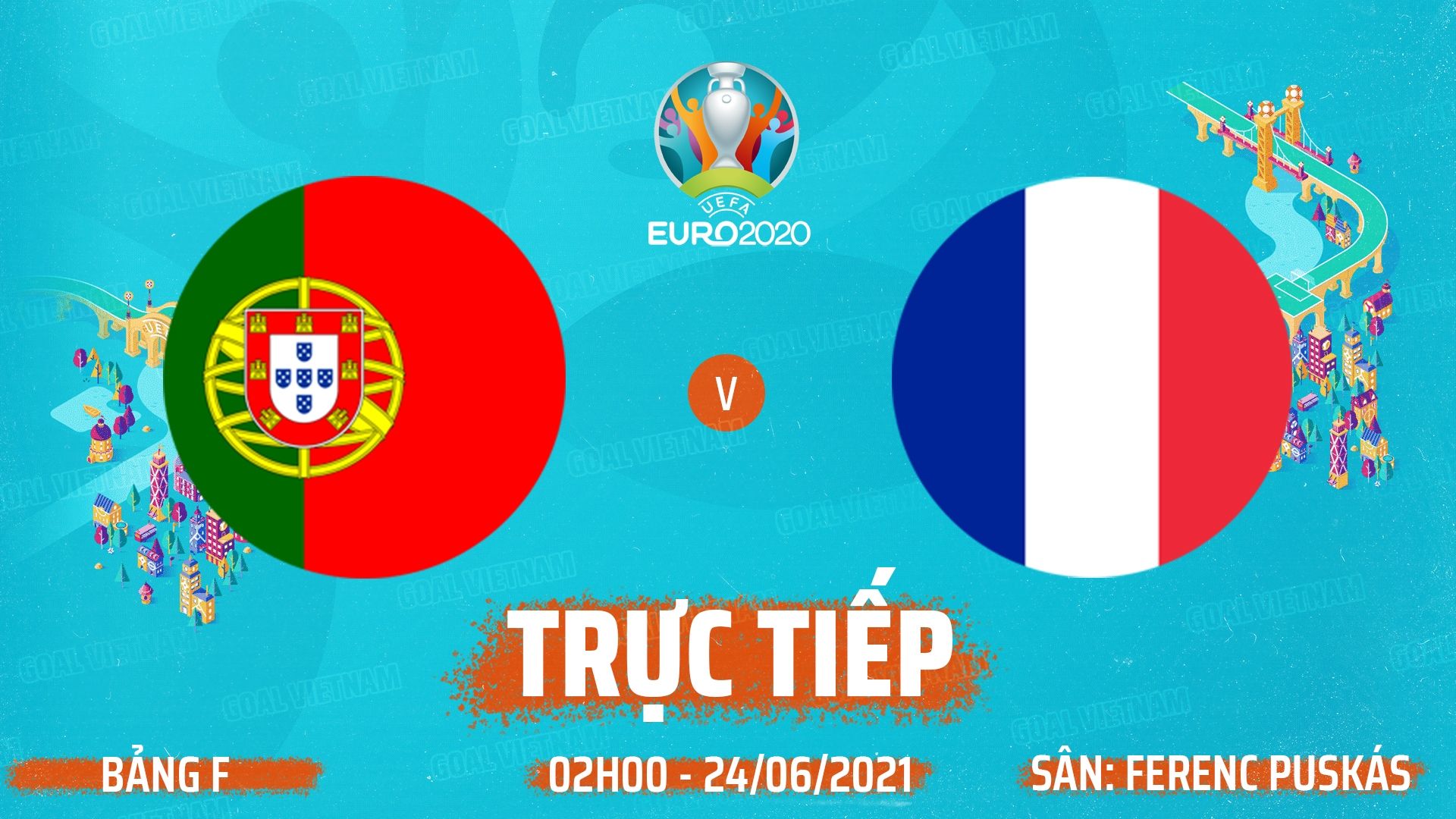 VN_ GFX Livesteram Portugal vs France Euro 2020
