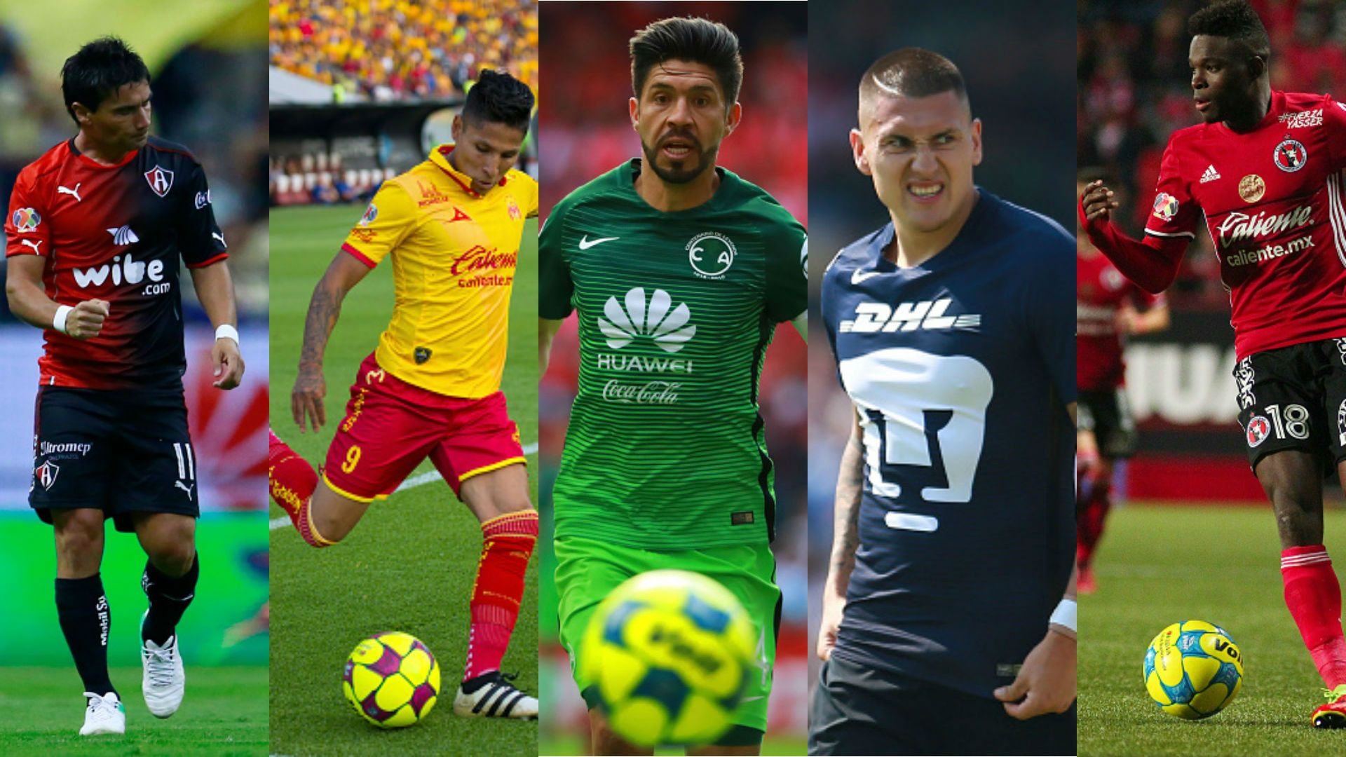 Collage Goleadores C2017 Liga MX Mexico