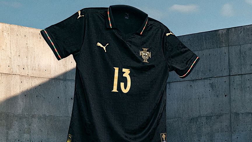 New Eusebio-inspired Portugal kit by PUMA
