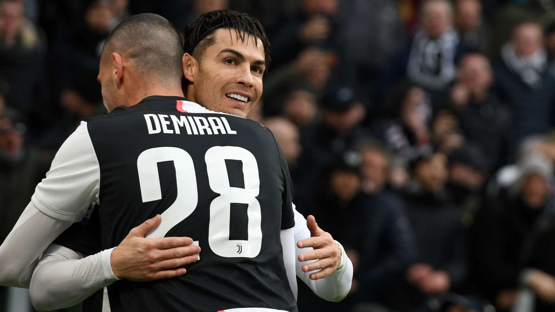 Merih Demiral Cristiano Ronaldo Juventus v Udinese 12152019