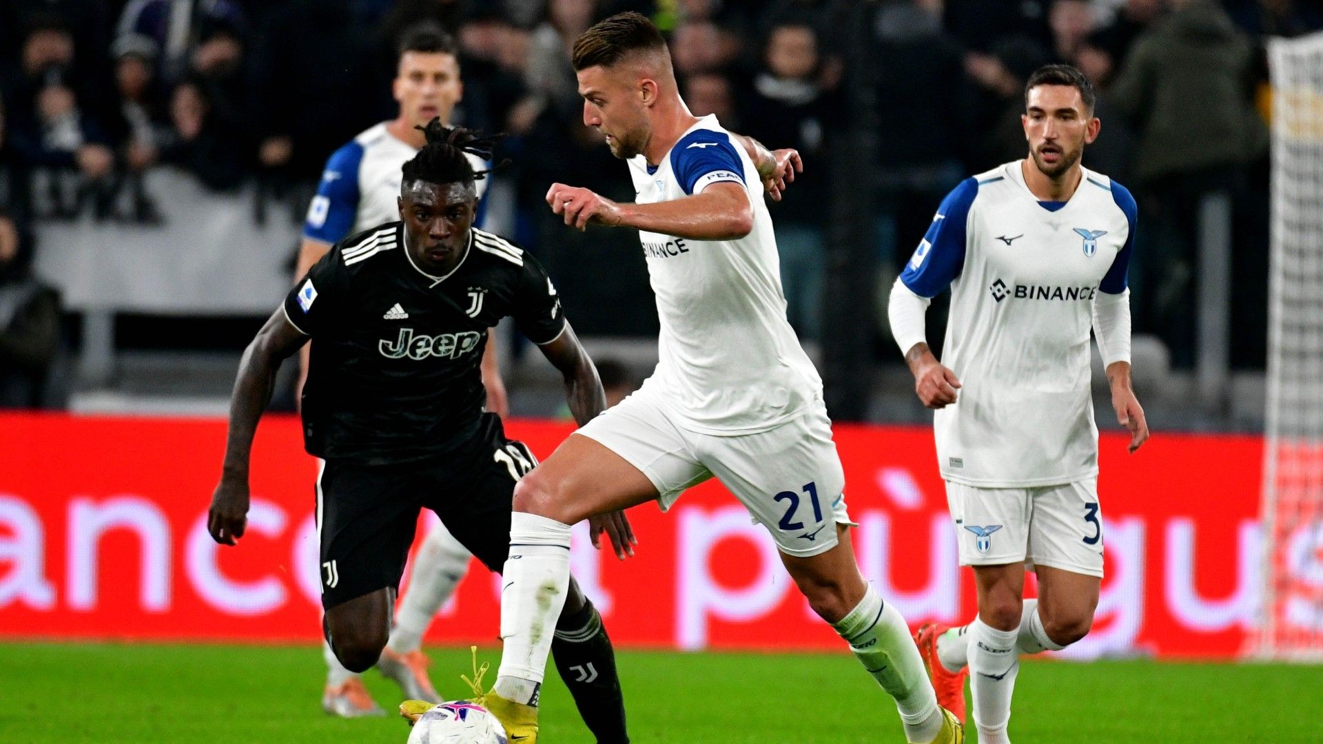 Milinkovic Savic Kean Juventus Lazio