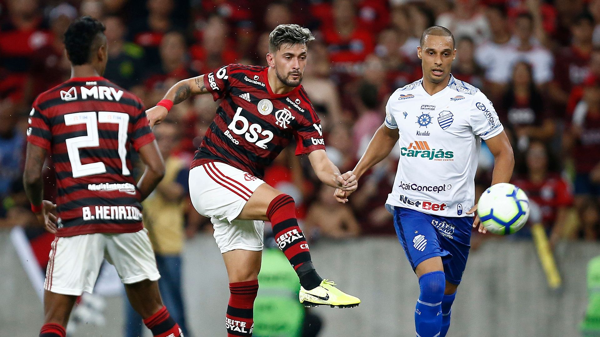 Arrascaeta Flamengo CSA Brasileirão 27102019