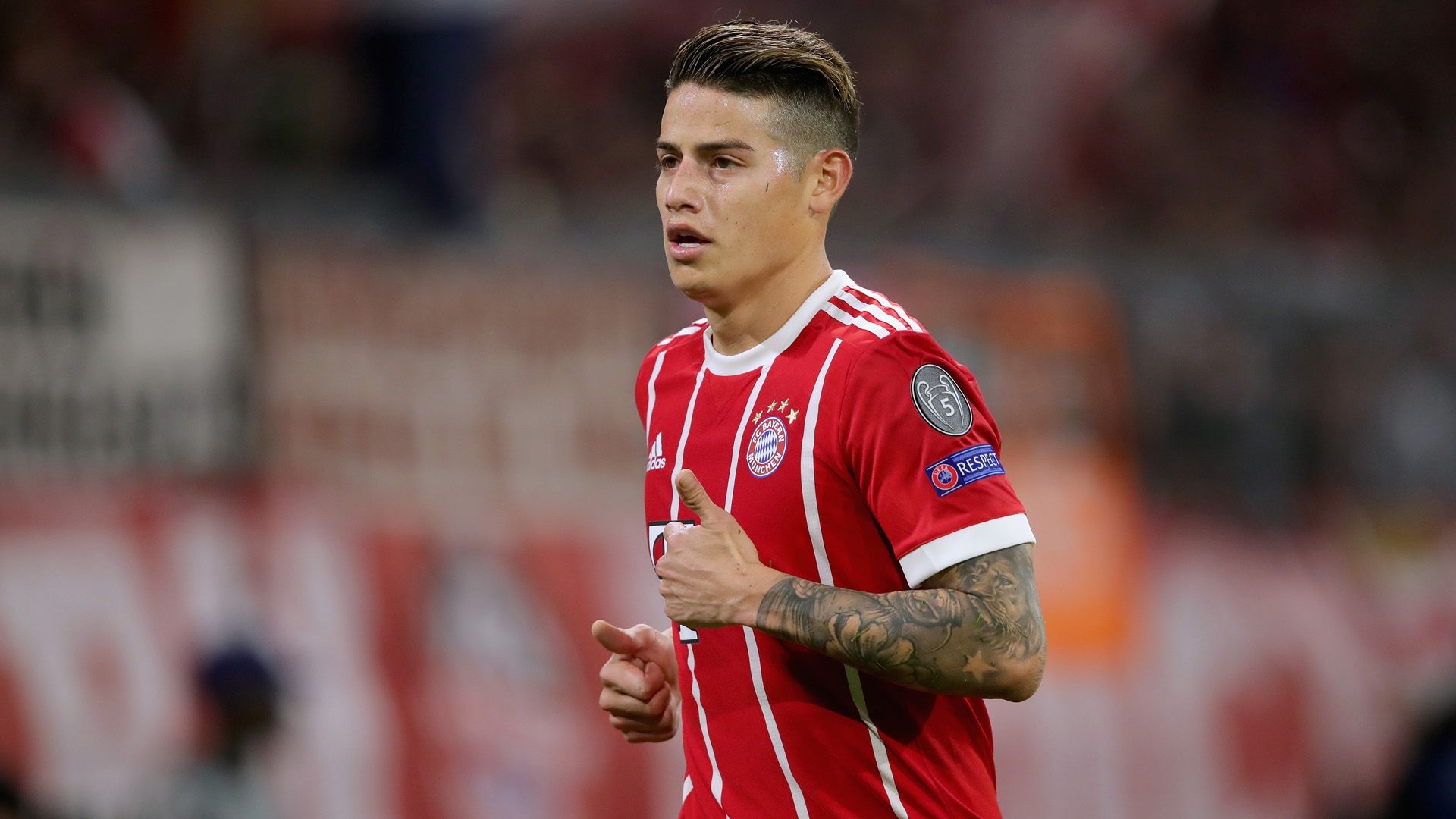 James Rodriguez Bayern München 22042018