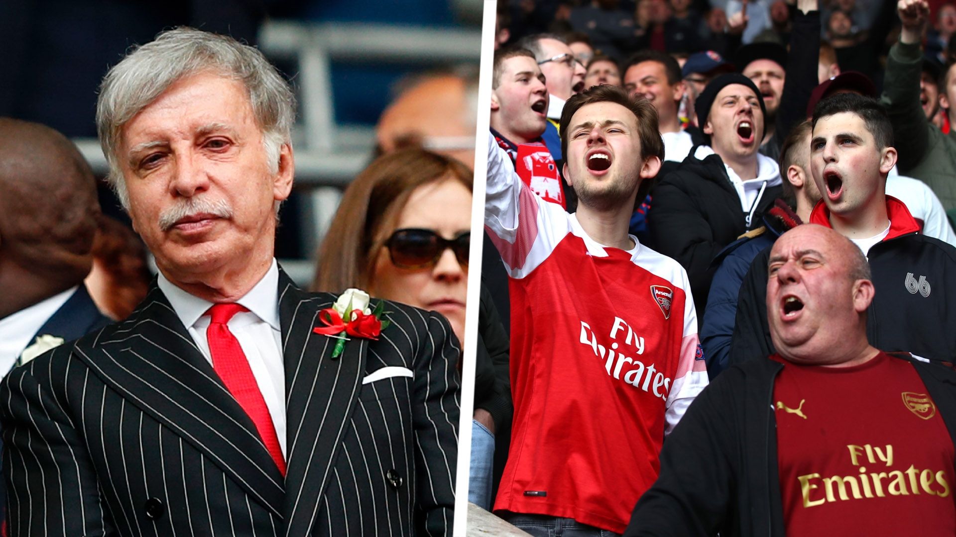 Stan Kroenke Arsenal fan composite