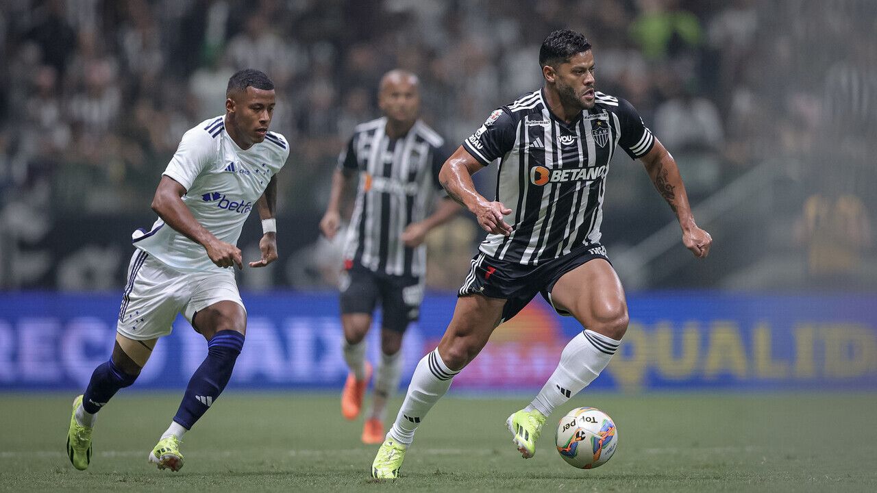 Arthur Gomes e Hulk, Atlético-MG x Cruzeiro, 2024