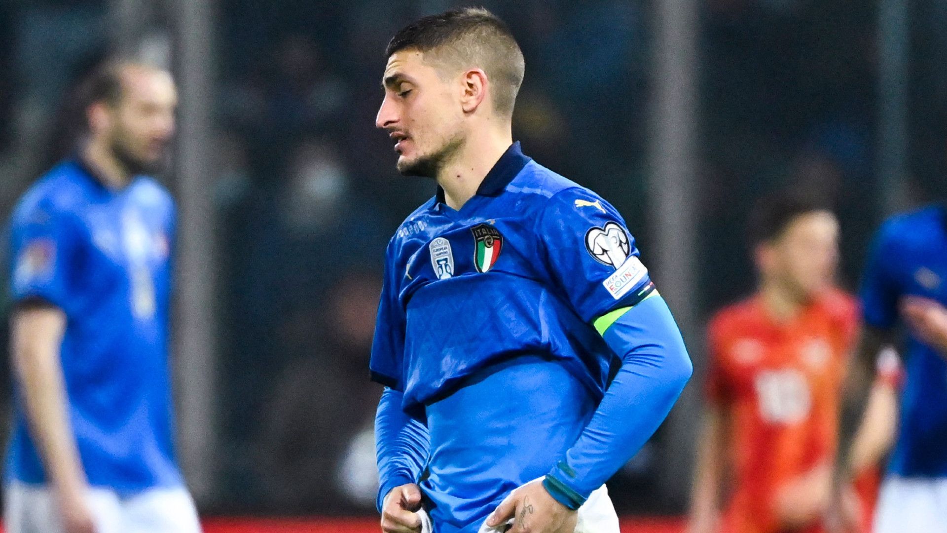 Marco Verratti Italy Macedonia WCQ