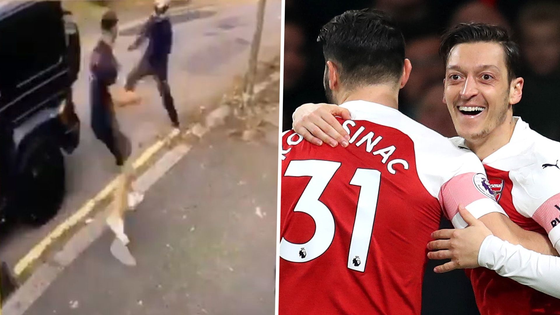 Sead Kolasinac Mesut Ozil