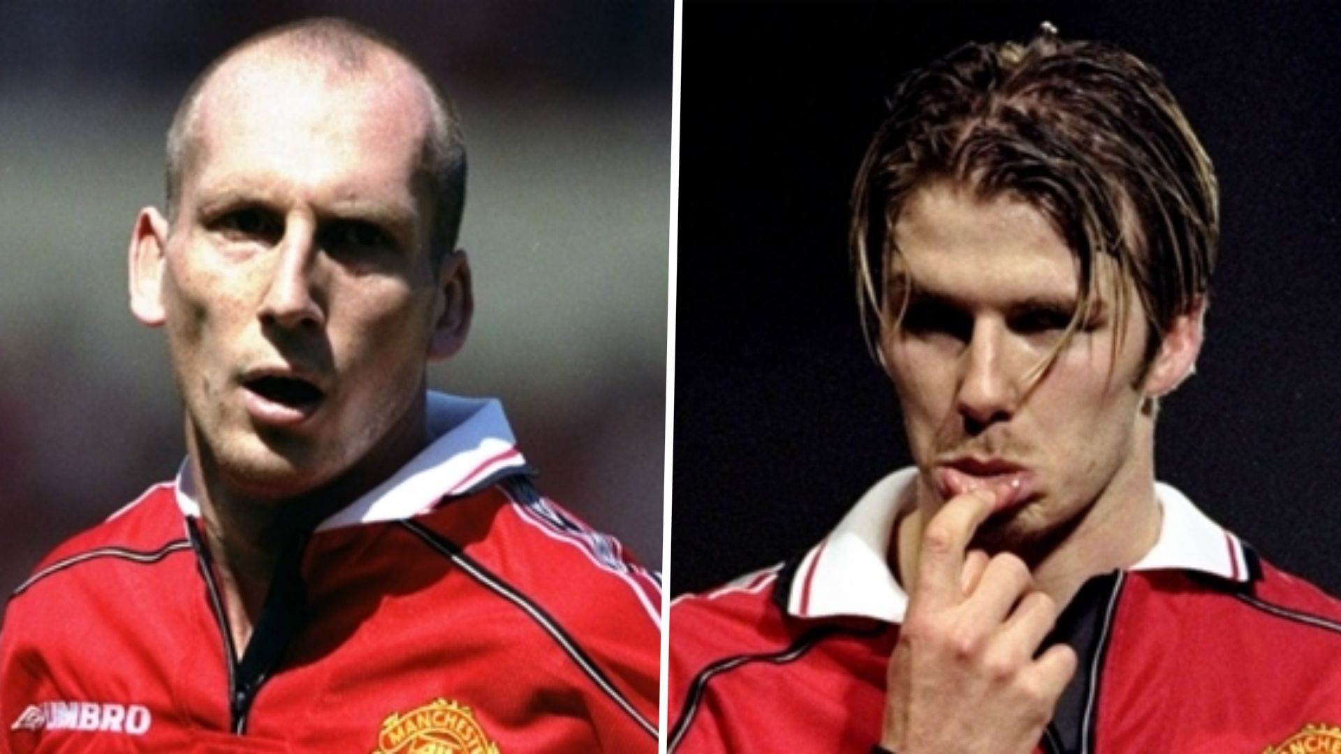 Jaap Stam David Beckham Man Utd
