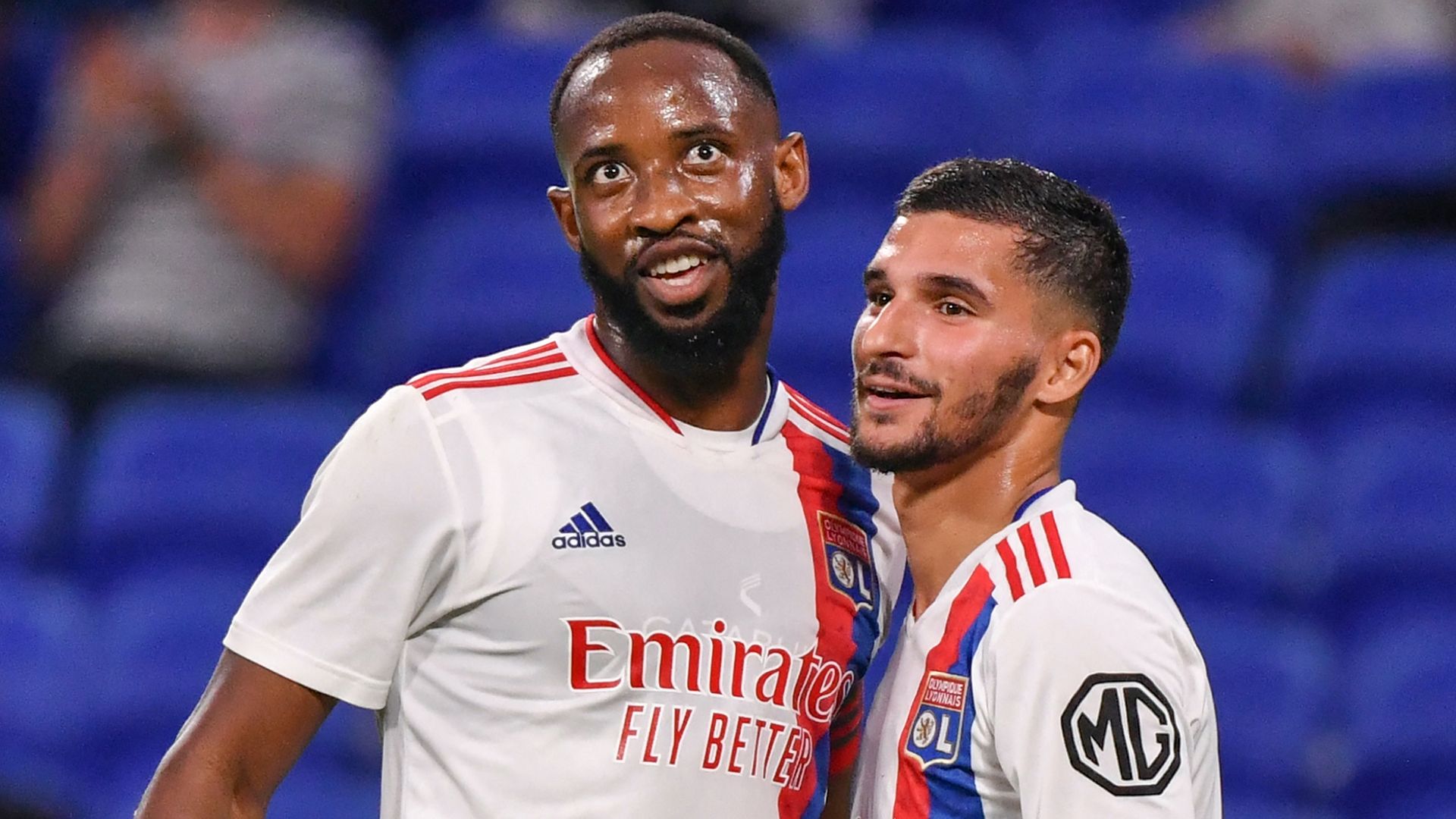 Dembélé et Aouar (OL)