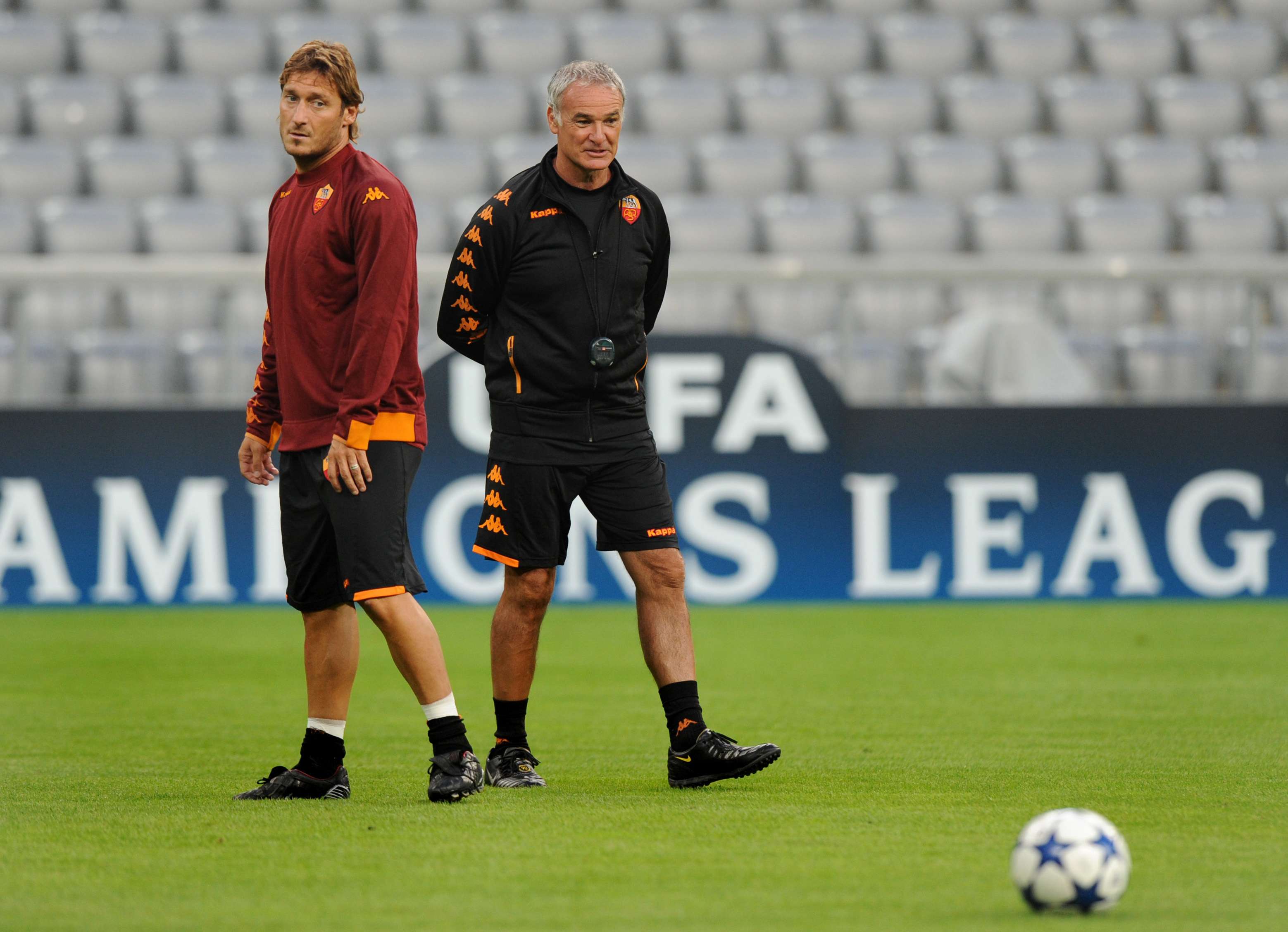 Francesco Totti & Claudio Ranieri - AS Roma