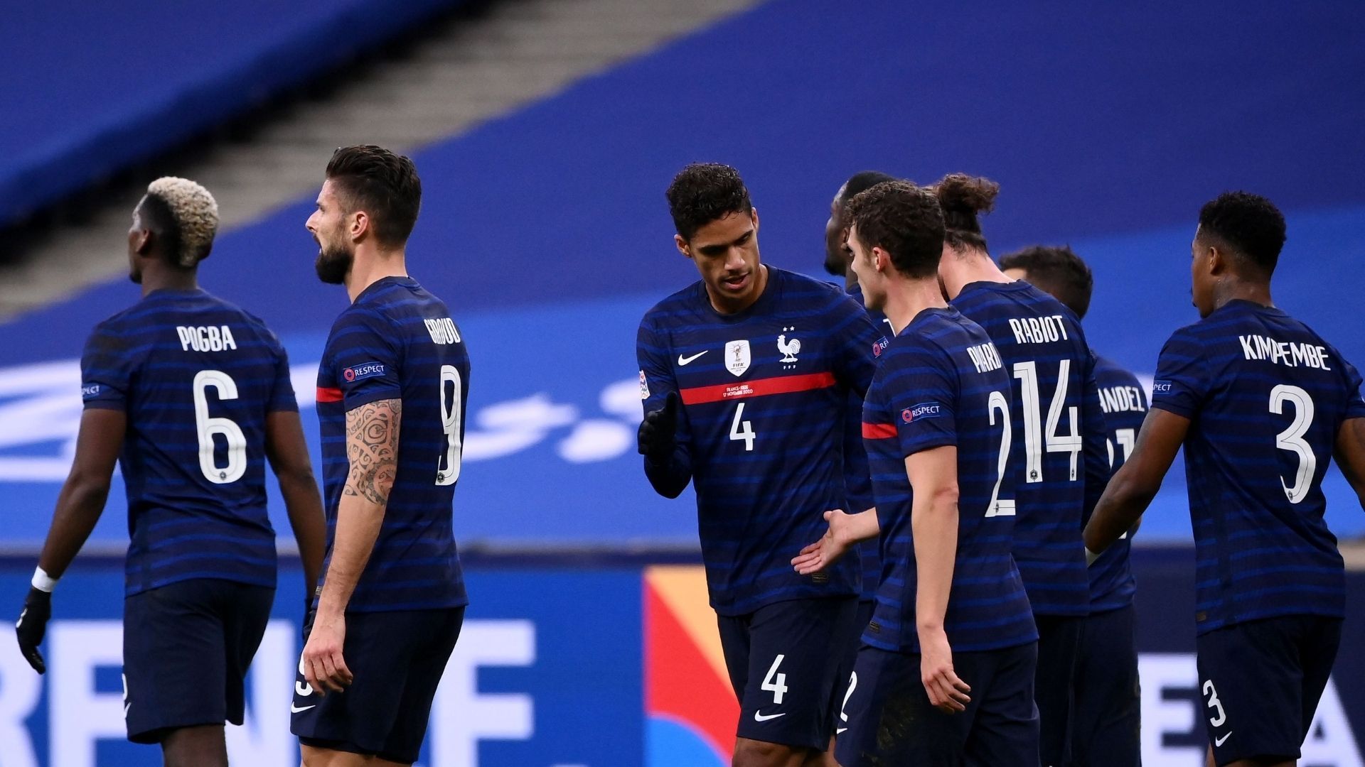 Francia Suecia Nations League 17112020