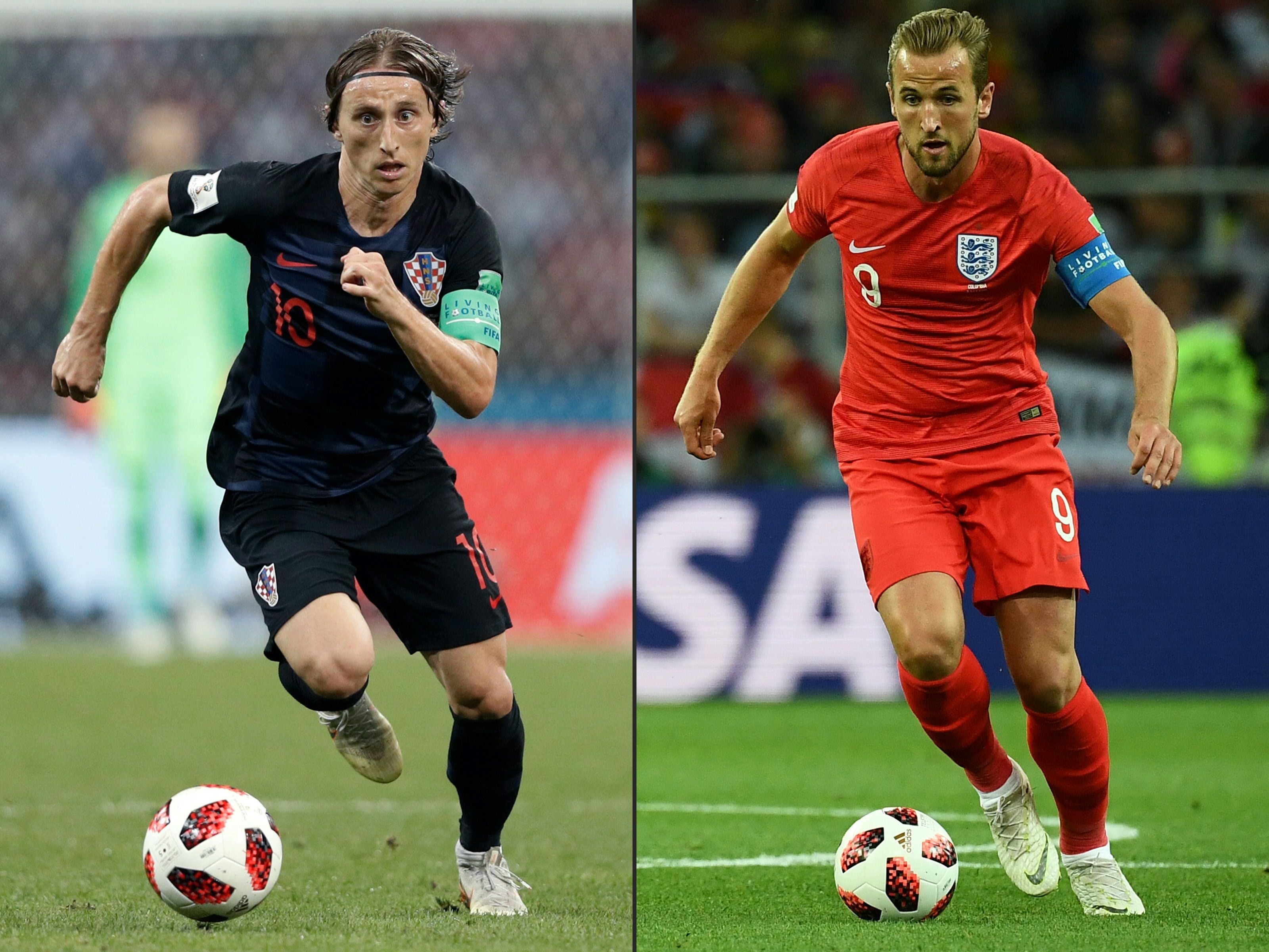 Luka Modric Harry Kane Croácia Inglaterra 0907