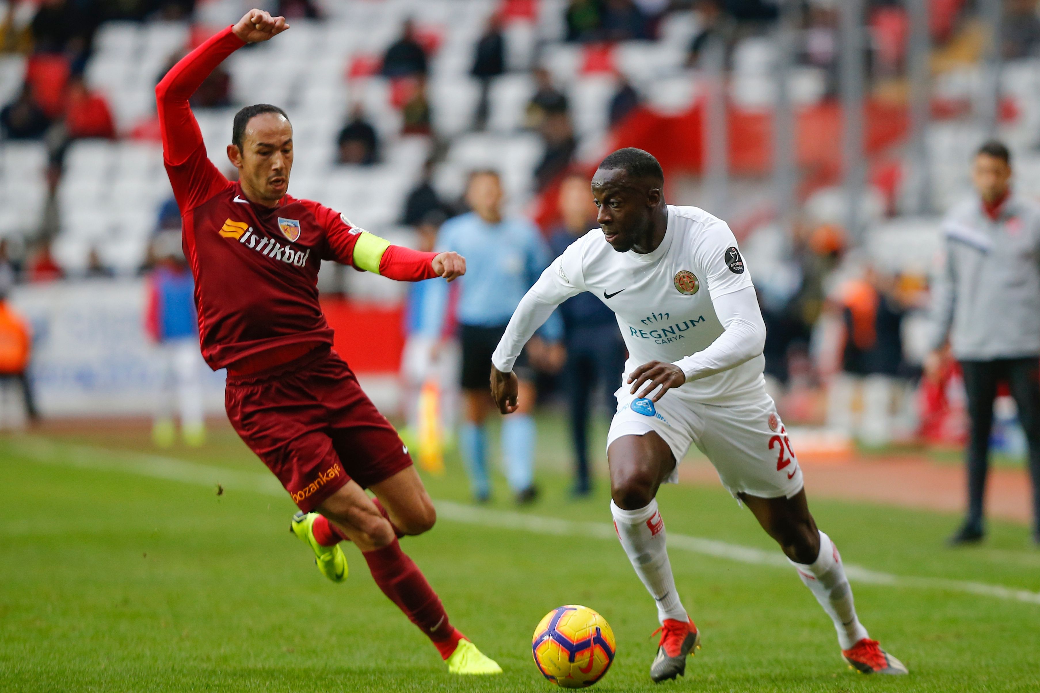 Umut Bulut Aly Cissokho Antalyaspor Kayserispor Turkish Super League 01/19/19