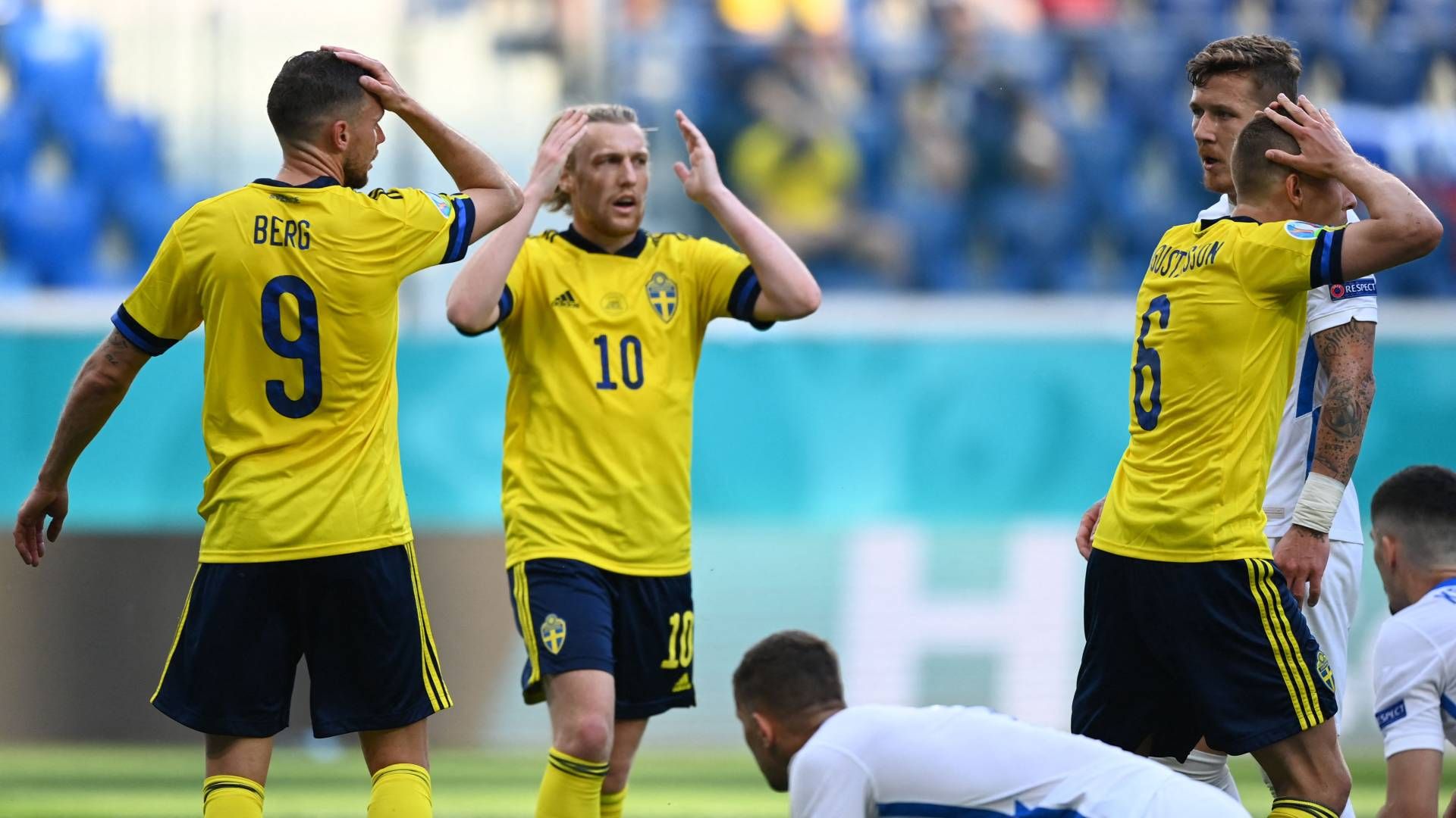 Schweden Euro 2020 Berg Forsberg Augustinsson 20210618