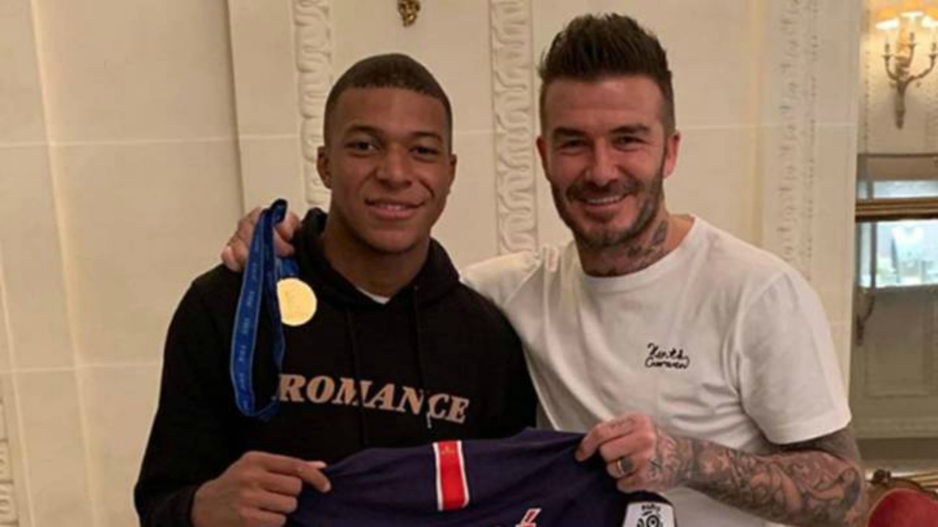 David Beckham - Kylian Mbappé