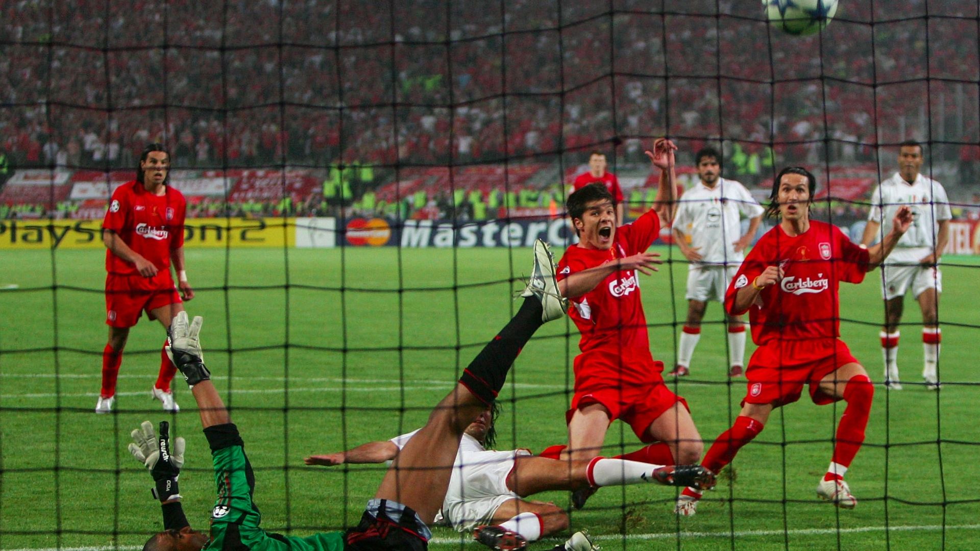 Xabi Alonso Liverpool Champions League