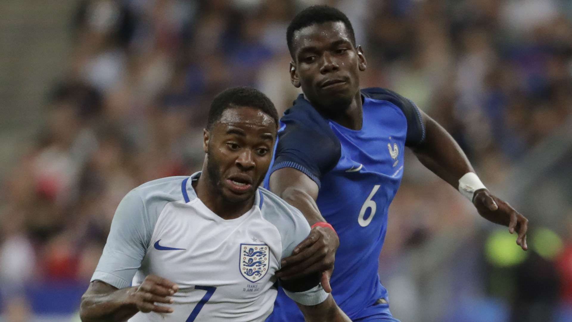 Sterling Pogba England France