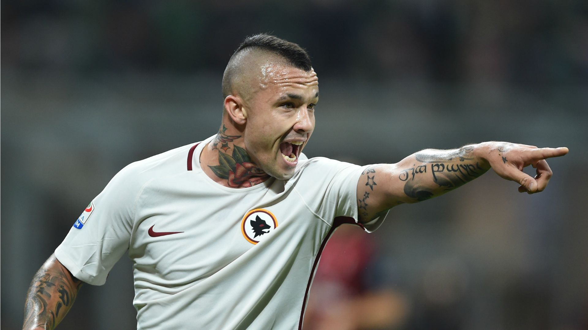 Radja Nainggolan Milan Roma Serie A 07052017