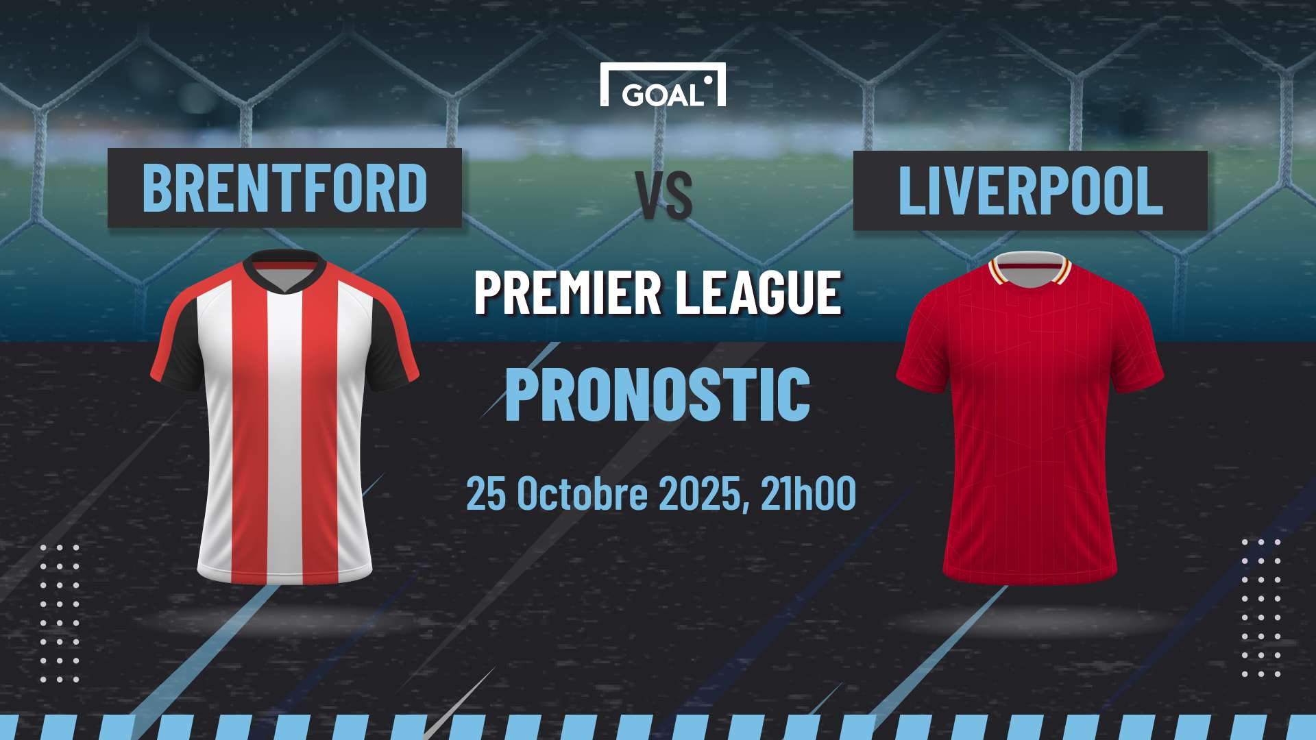 Pronostic Brentford vs Liverpool