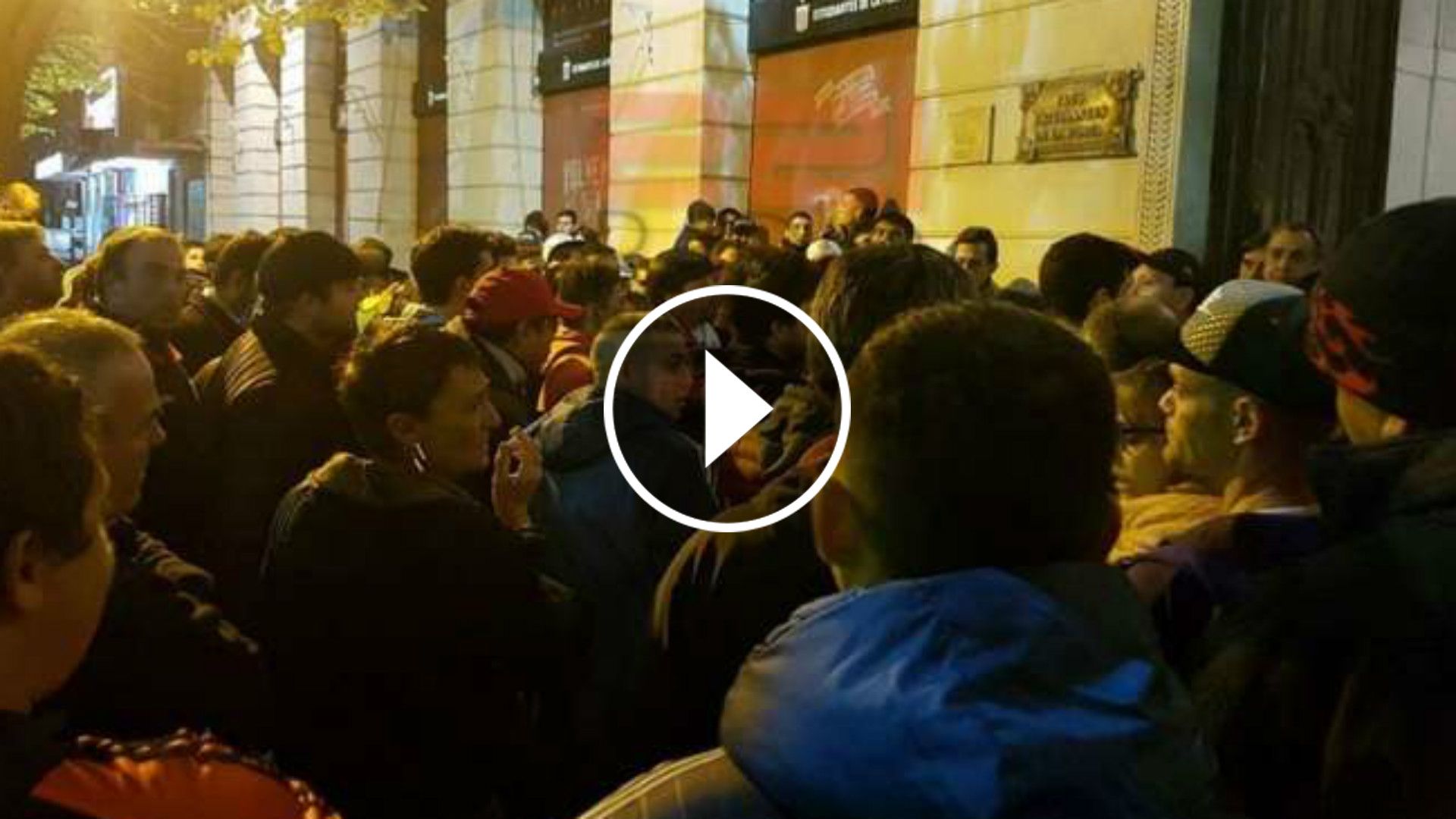 video hinchas estudiantes