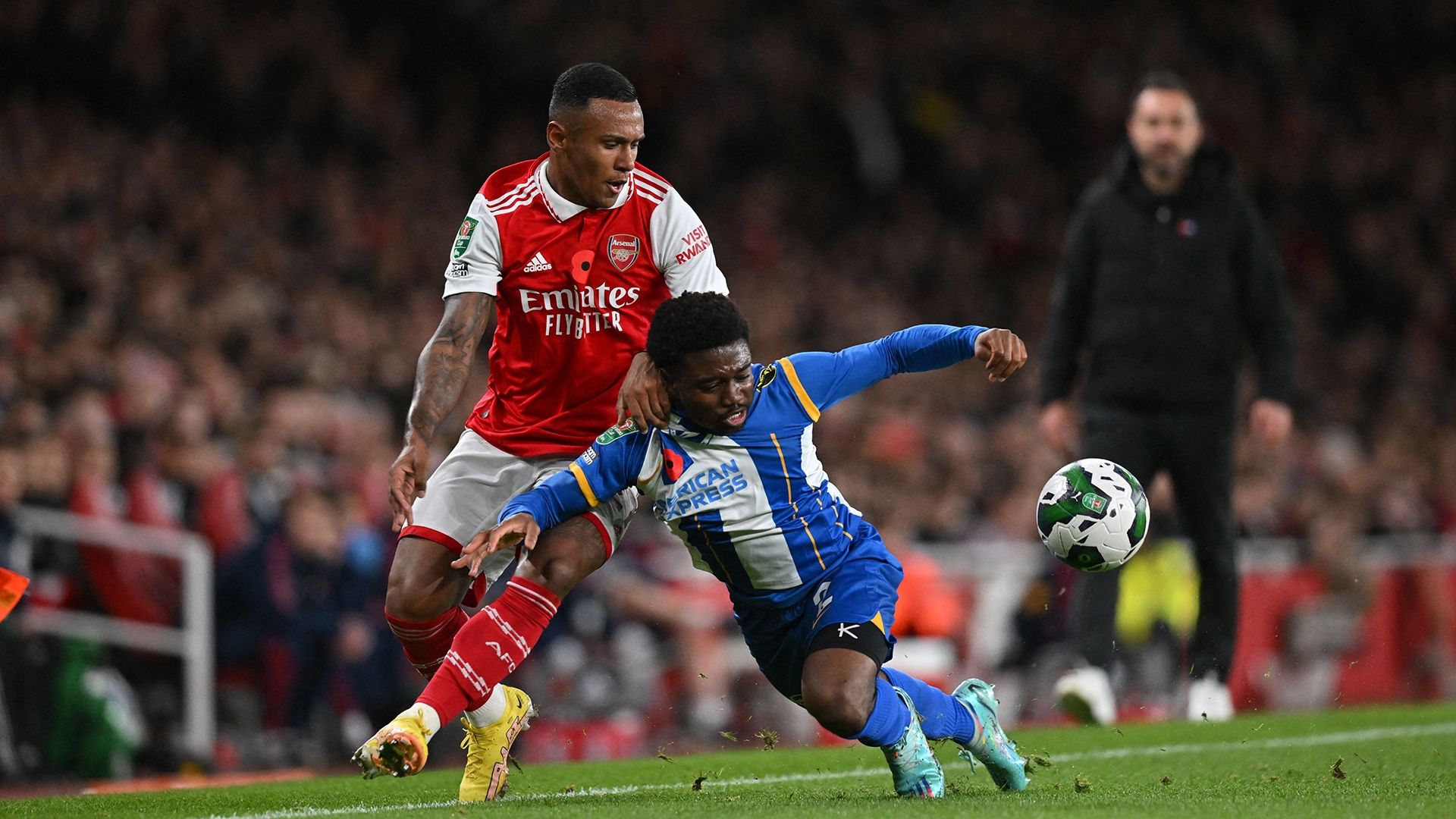 Marquinhos Arsenal Brighton 2022-23