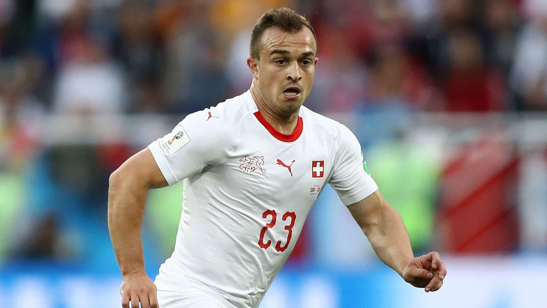 Xherdan Shaqiri Switzerland Serbia World Cup