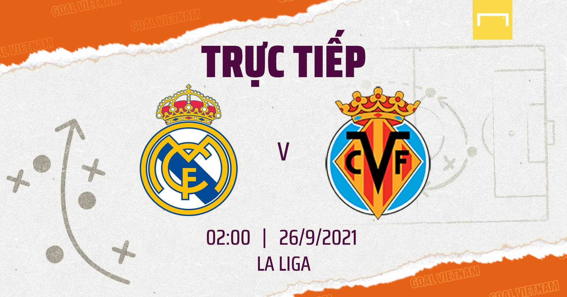 Live Real Madrid vs Villarreal