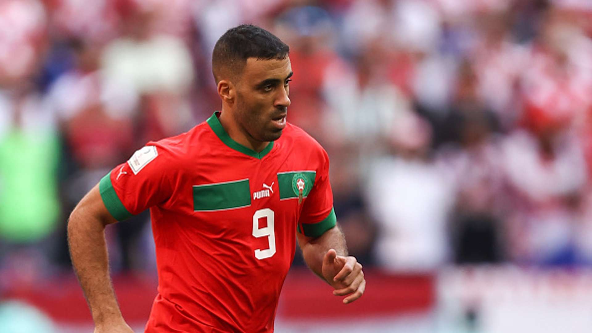 Abderrazak Hamdallah - morocco - world cup 2022