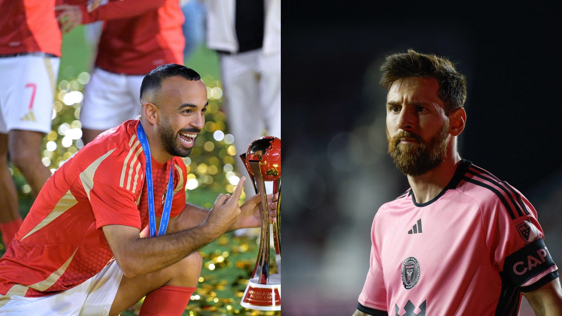 Ahly Inter Miami Messi Afsha