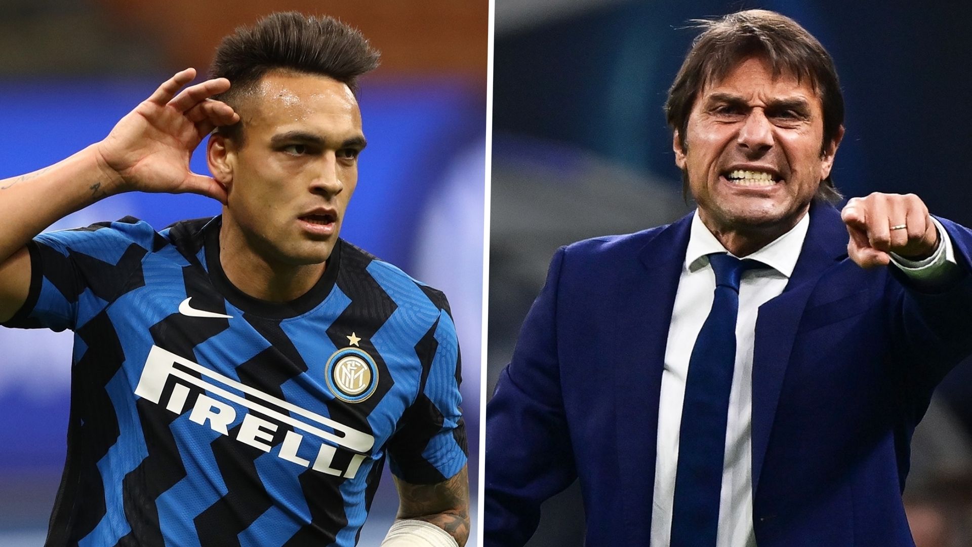 Lautaro Martinez Antonio Conte
