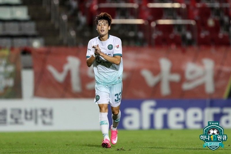 안산 최건주 득점