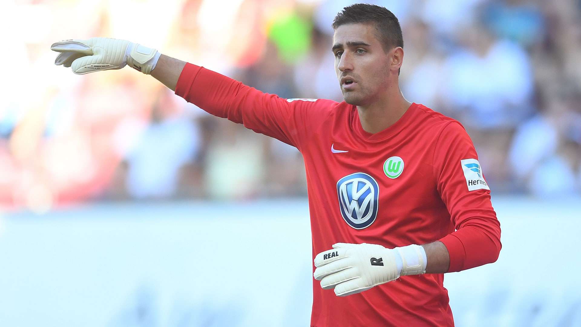 Koen Casteels VfL Wolfsburg Bundesliga 27082016