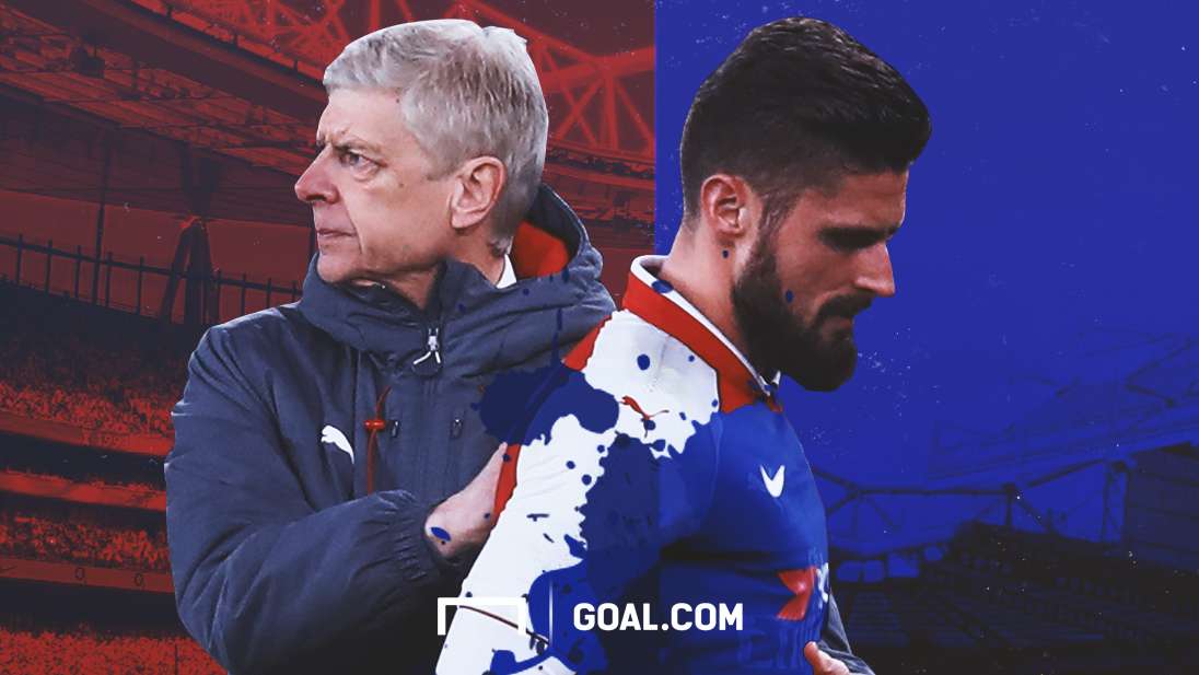 Olivier Giroud Chelsea Arsene Wenger Arsenal HD