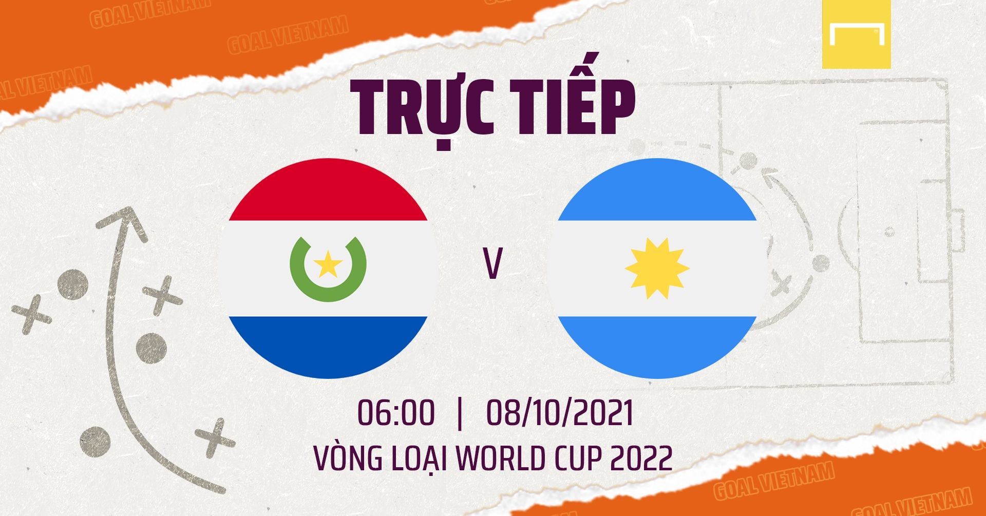 Live Paraguay vs Argentina