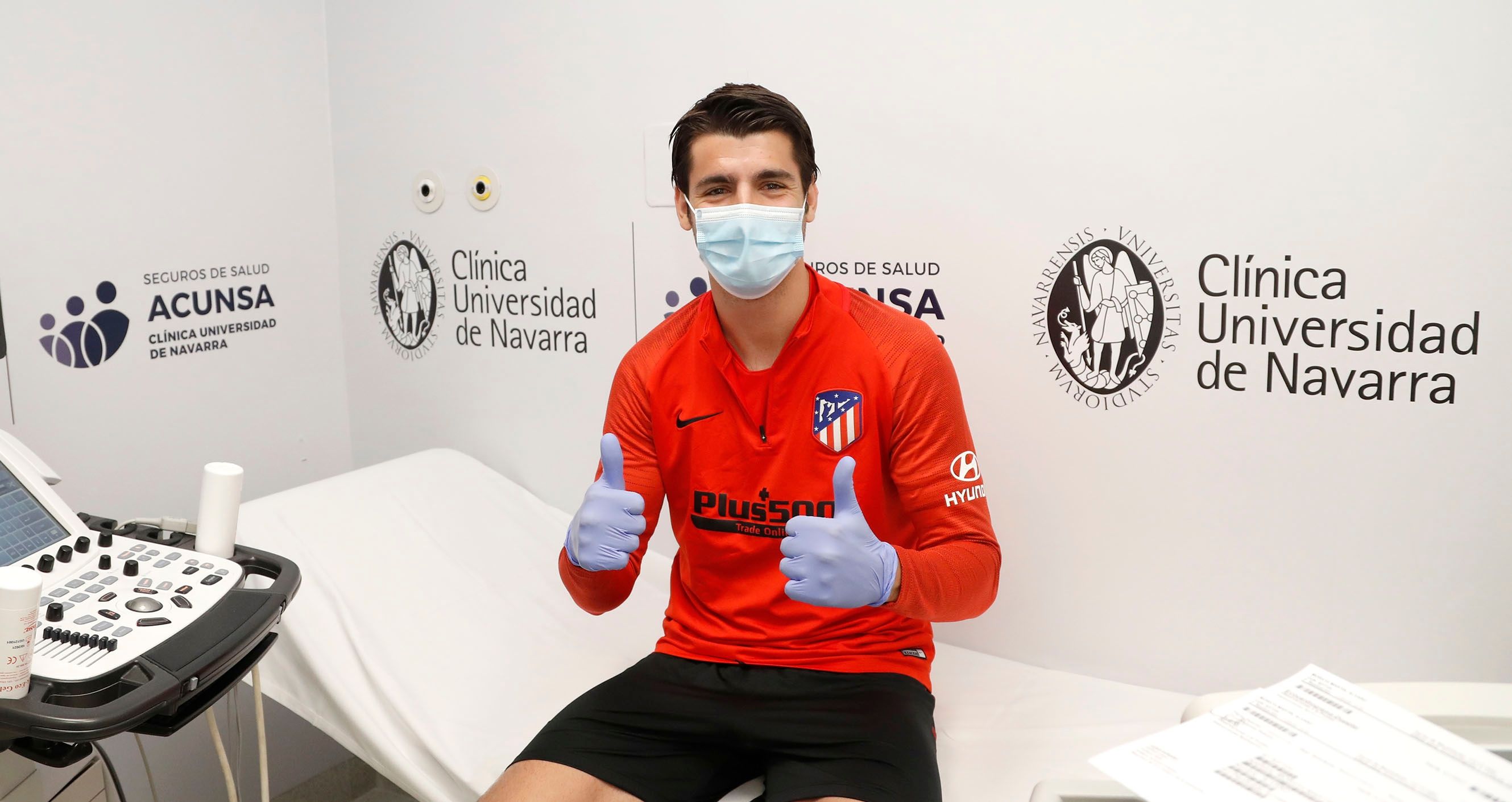 Atletico Madrid coronavirus morata