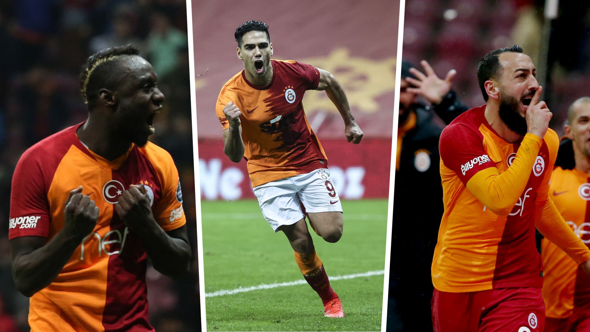 Mbaye Diagne & Radamel Falcao & Konstantinos Mitroglou