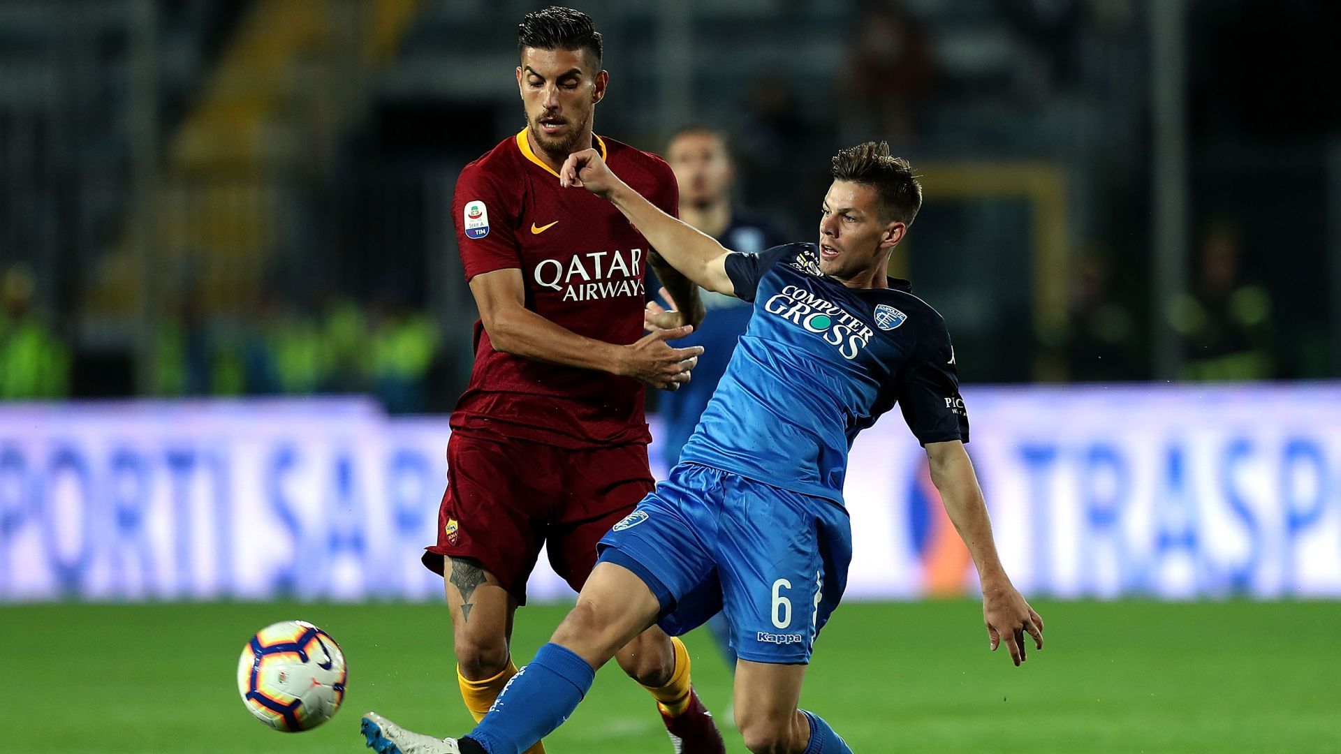 Miha Zajc Lorenzo Pellegrini Empoli Roma