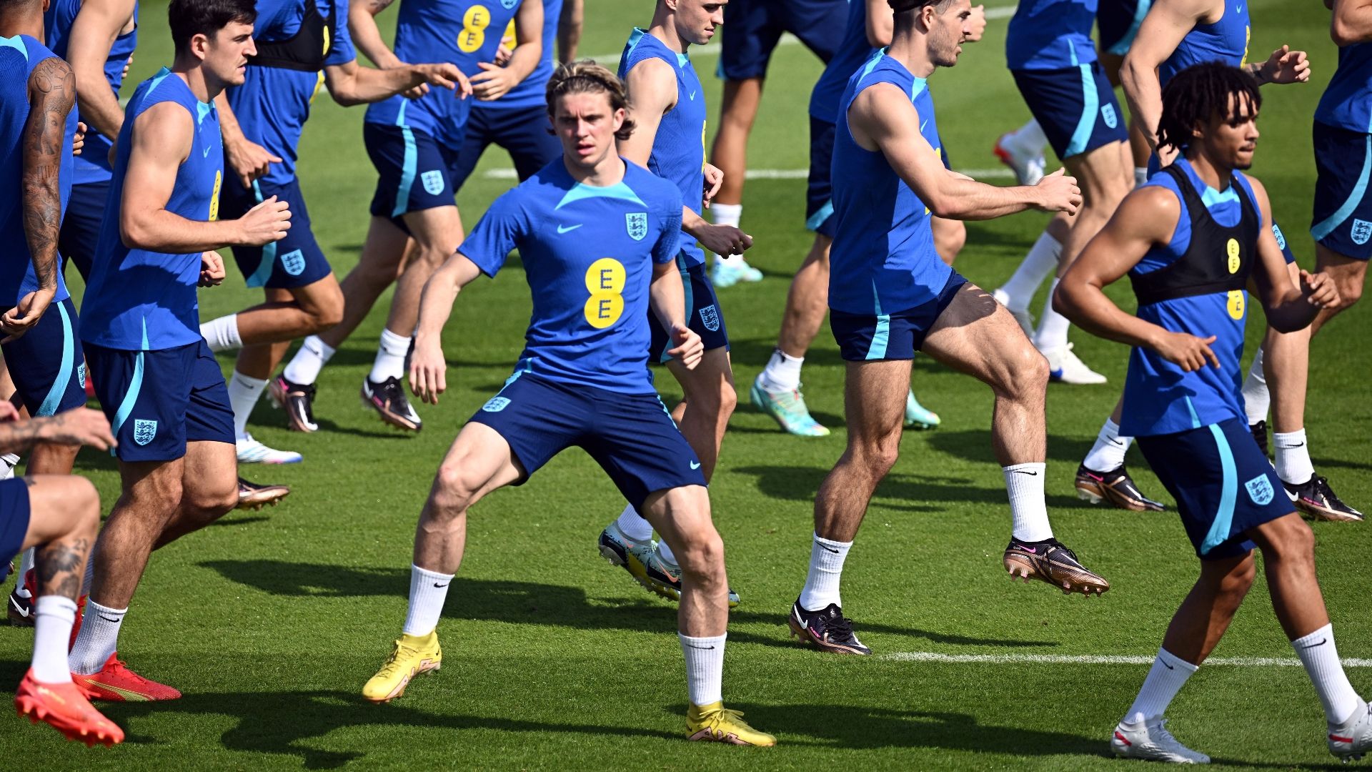 England training World Cup 2022