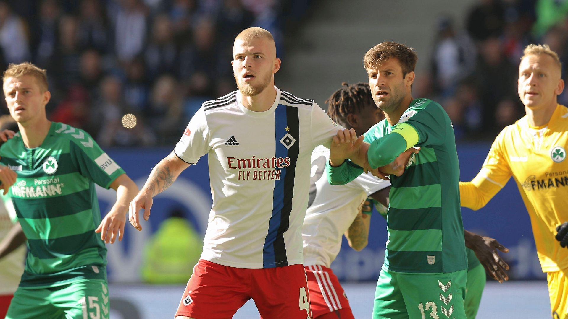 HSV vs. Greuther Fürth 05.10.2019
