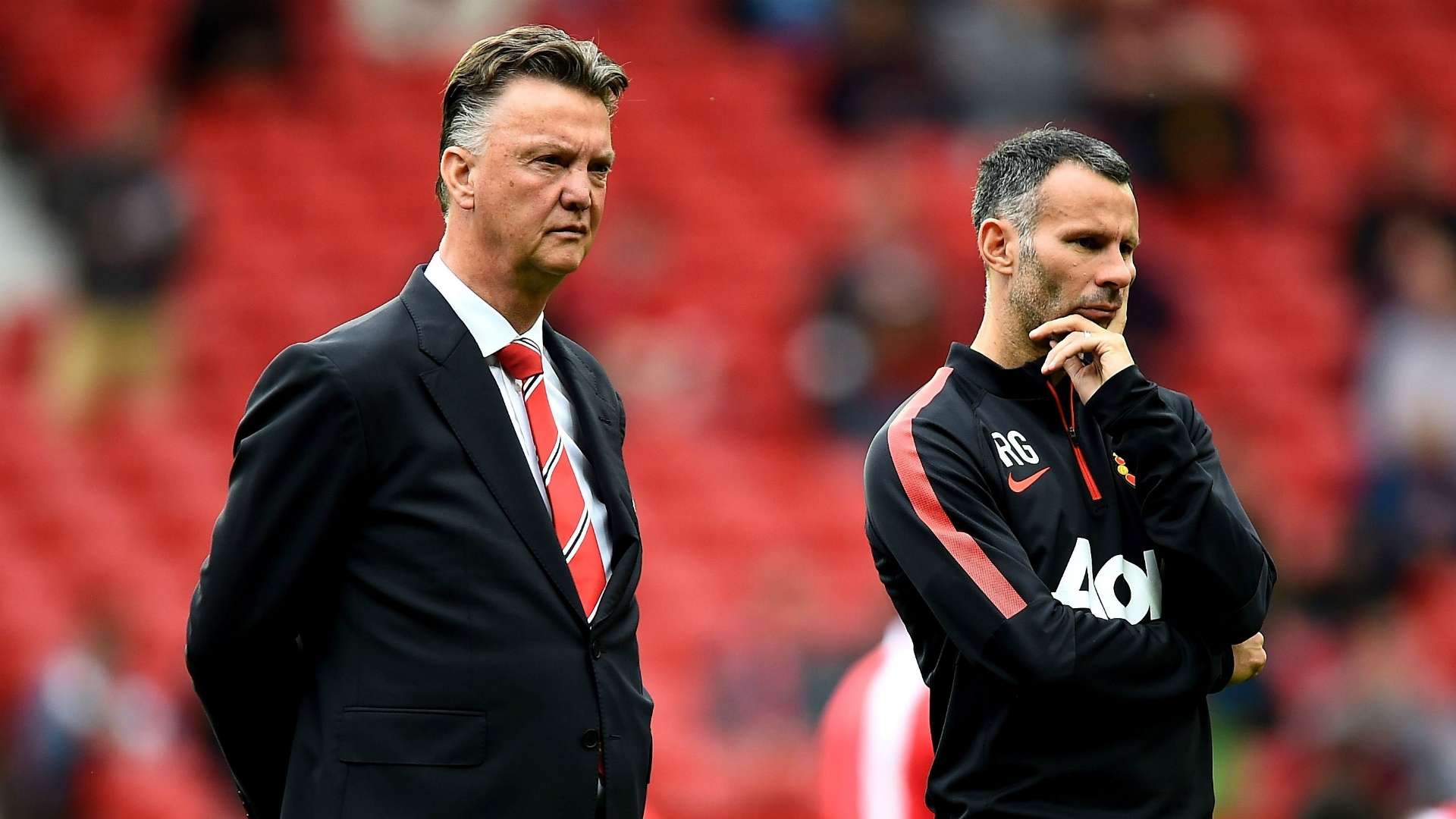 Louis van Gaal, Ryan Giggs Manchester United