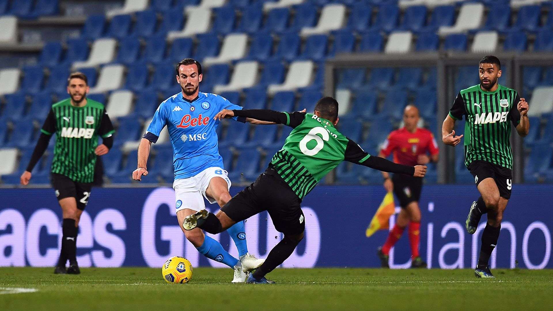 Fabian Ruiz Sassuolo Napoli Serie A