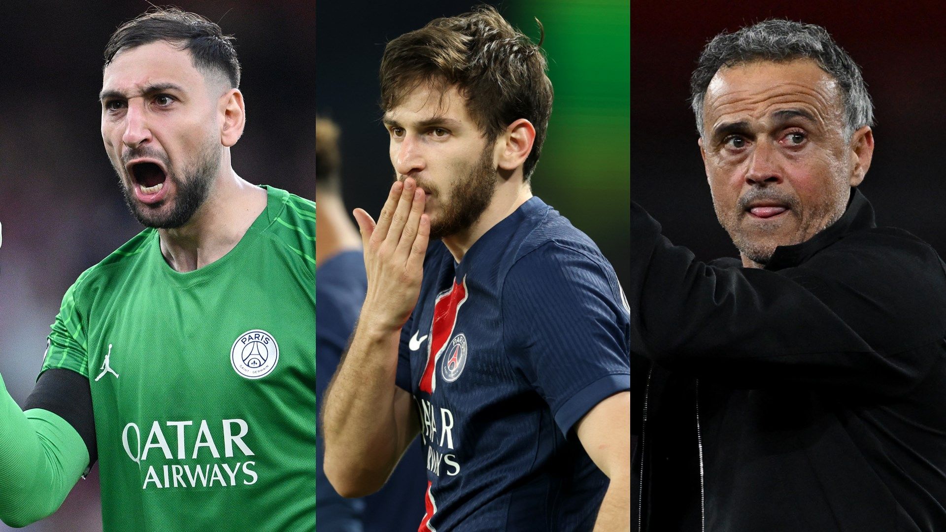 Donnarumma Kvara Luis Enrique