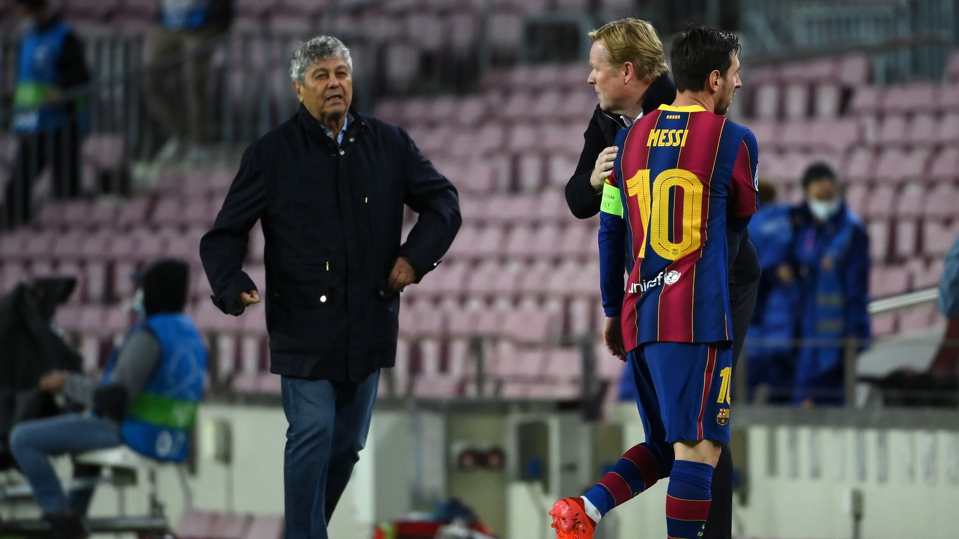 Mircea Lucescu, Lionel Messi