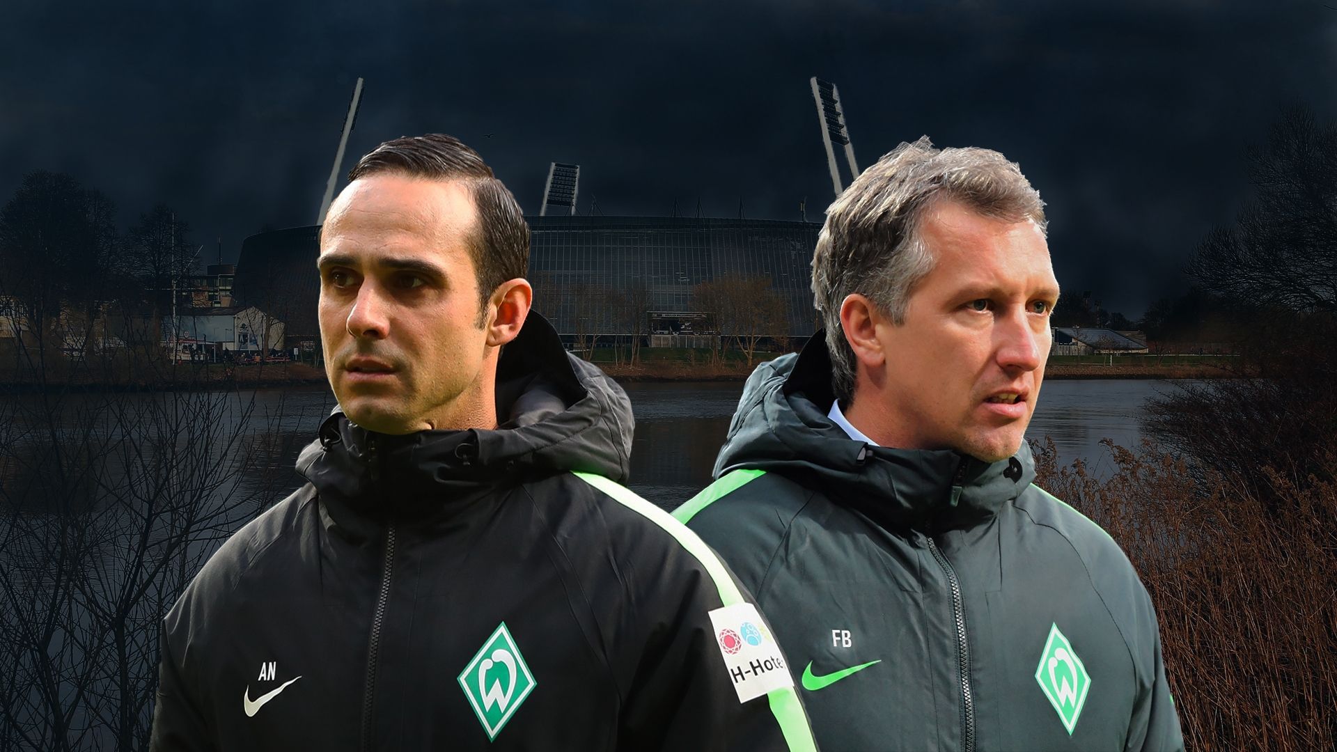 GFX Alexander Nouri Frank Baumann Werder Bremen