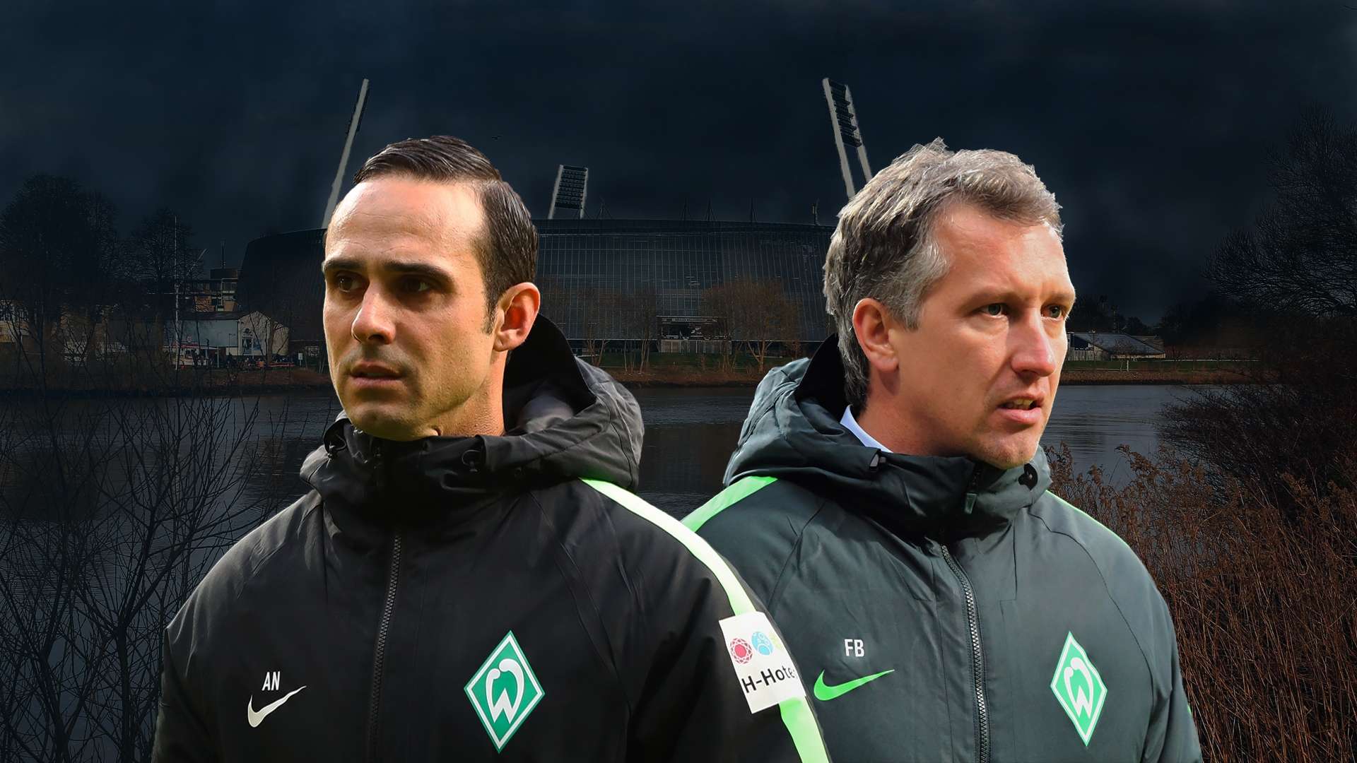 GFX Alexander Nouri Frank Baumann Werder Bremen
