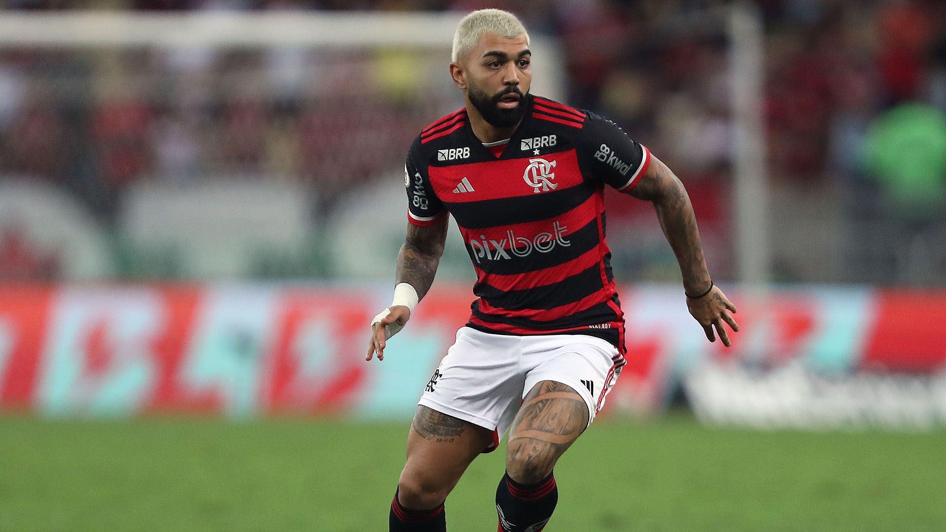 Gabigol, jogador do Flamengo, 2024