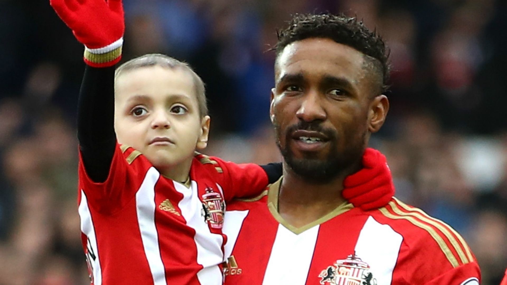 Jermain Defoe Bradley Lowery