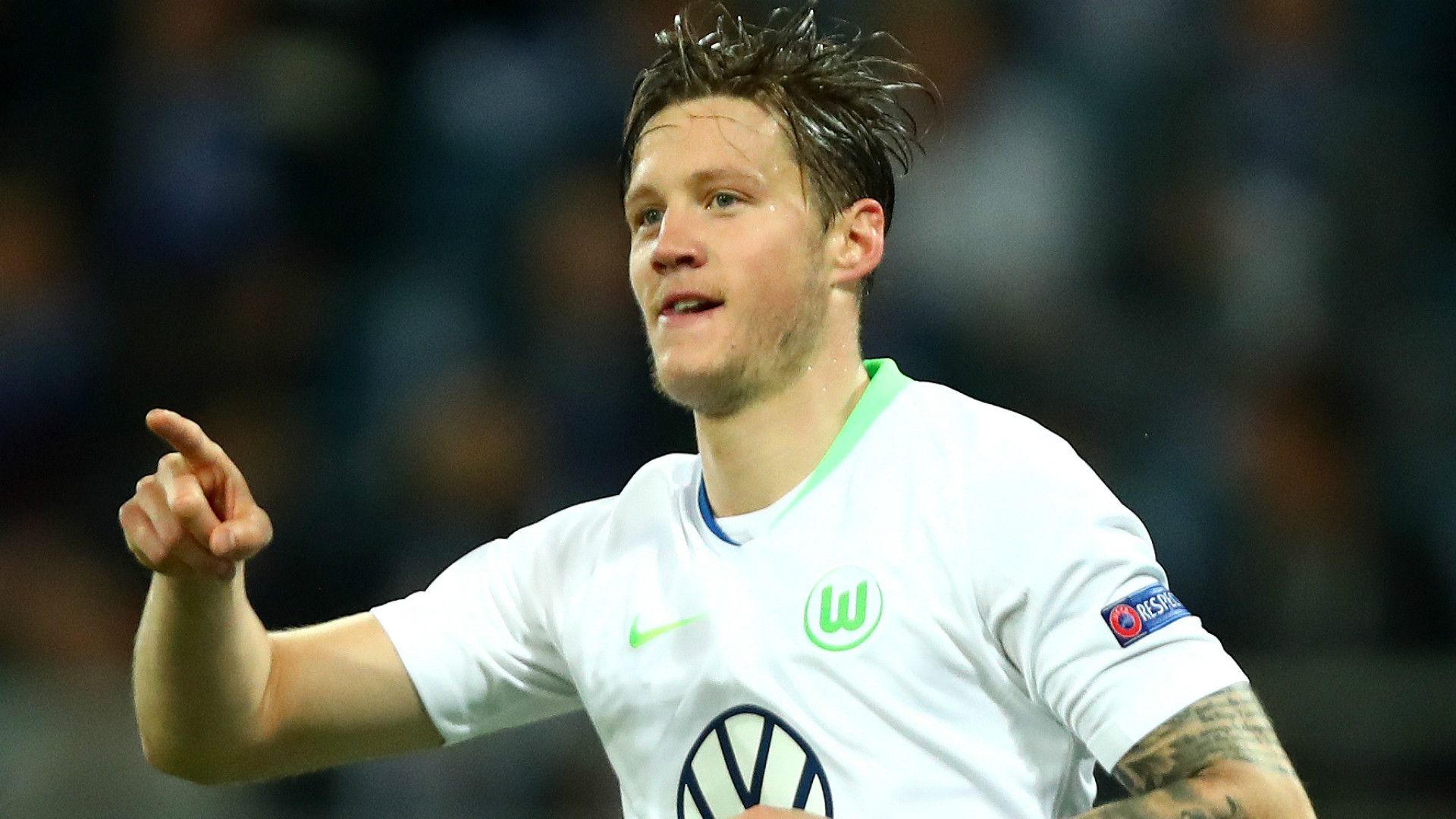 WOUT WEGHORST WOLFSBURG EUROPA LEAGUE 24102019